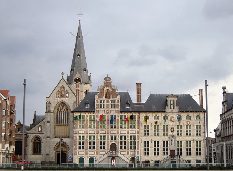 Château de Saint-Nicolas, Saint-Nicolas, Liège, Belgium, Belgium